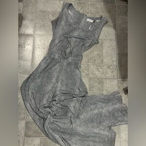 Calvin Klein Gray snake print jumper